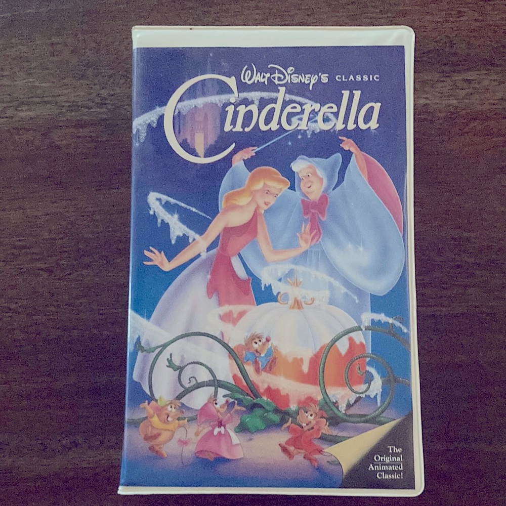 Rare black diamond Disney Cinderella vhs